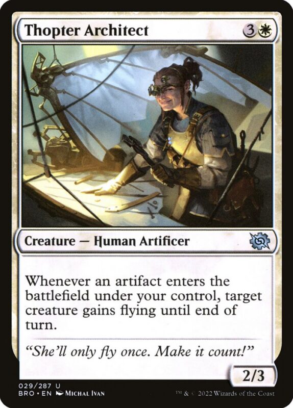 Thopter Architect — bro 29 — Magic The Gathering TCG