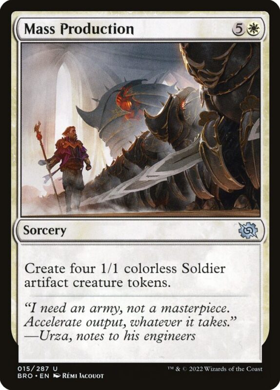 Mass Production — bro 15 — Magic The Gathering TCG