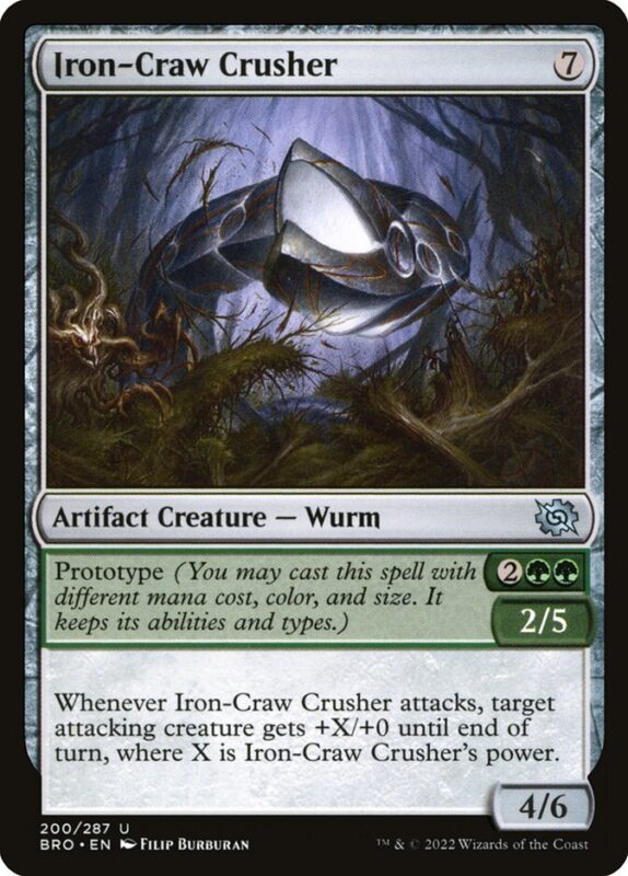 Iron-Craw Crusher — bro 200 — Magic The Gathering TCG