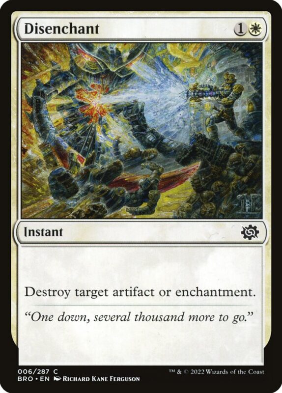 Disenchant — bro 6 — Magic The Gathering TCG