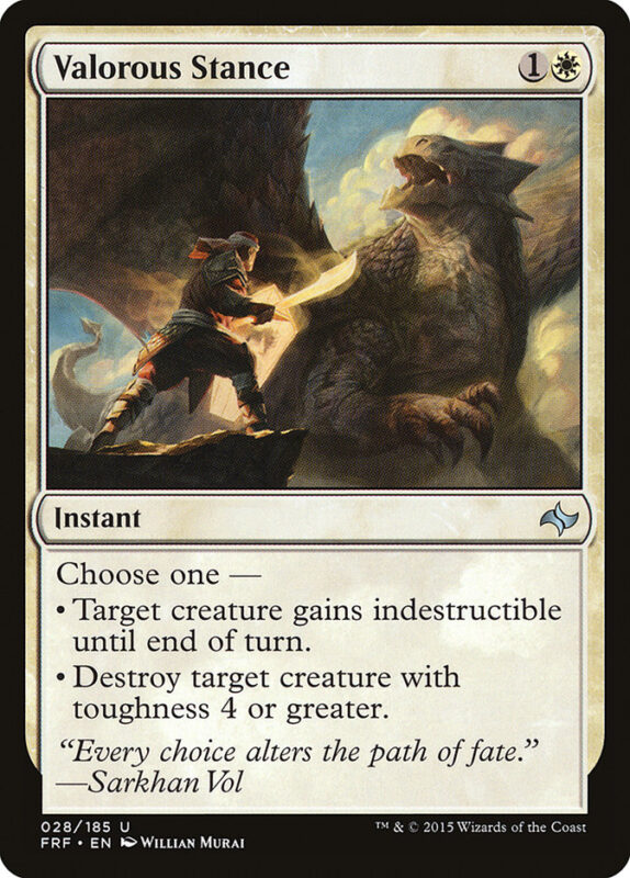 Valorous Stance — frf 28 — Magic The Gathering TCG