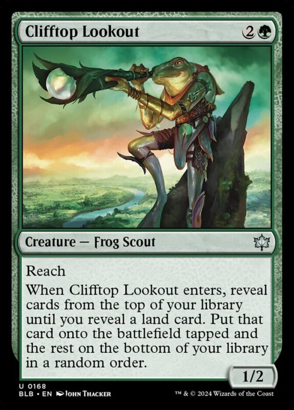Clifftop Lookout — blb 168 — Magic The Gathering TCG