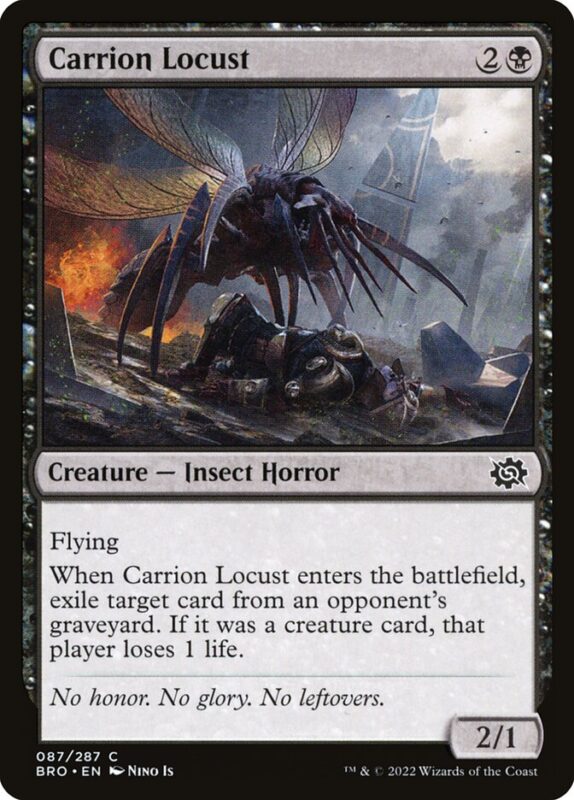 Carrion Locust — bro 87 — Magic The Gathering TCG