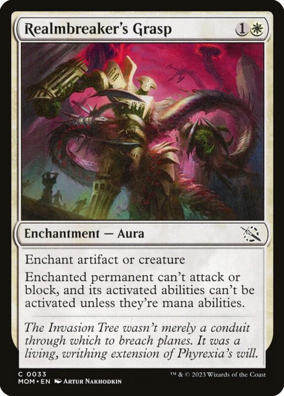 Realmbreaker's Grasp — mom 33 — Magic The Gathering TCG