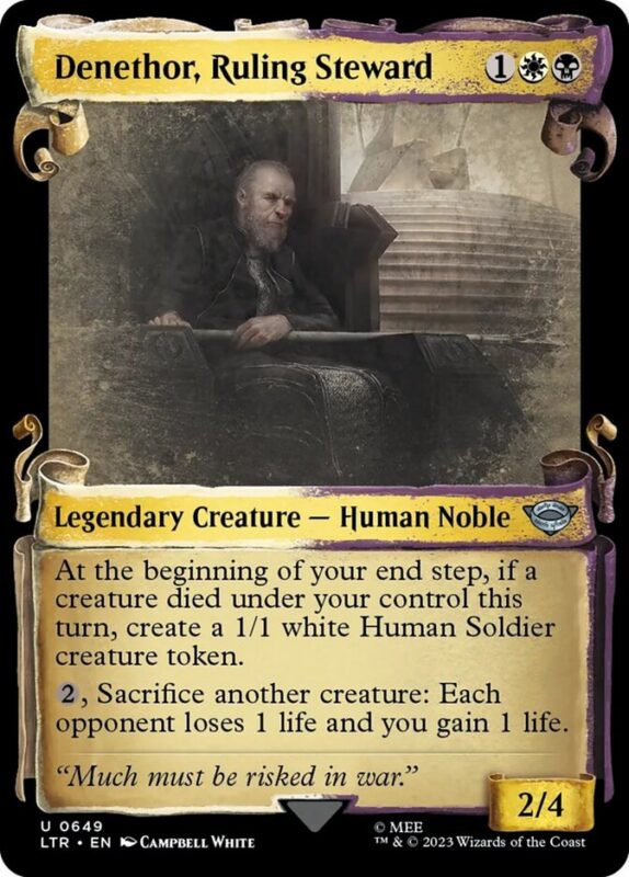 Denethor, Ruling Steward — ltr 649 — Magic The Gathering TCG