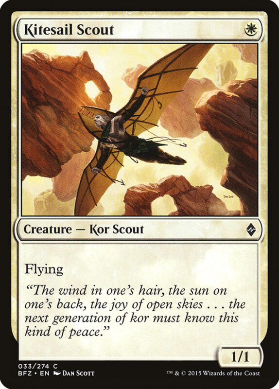 Kitesail Scout — bfz 33 — Magic The Gathering TCG