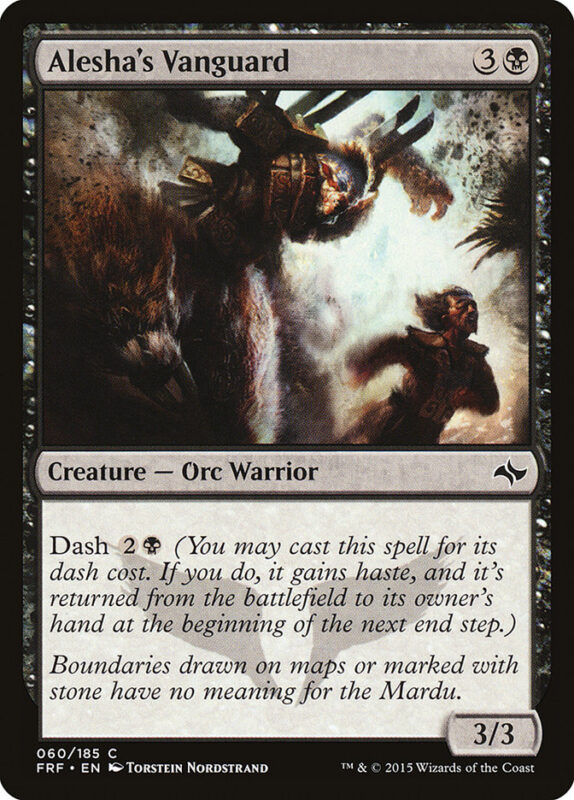 Alesha's Vanguard — frf 60 — Magic The Gathering TCG