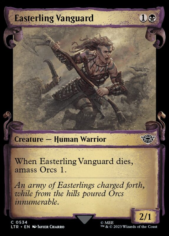 Easterling Vanguard — ltr 534 — Magic The Gathering TCG