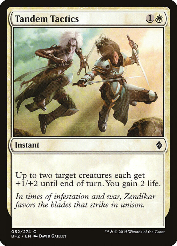 Tandem Tactics — bfz 52 — Magic The Gathering TCG