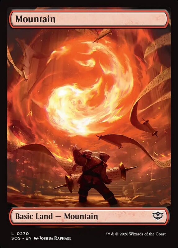 Mountain — sos 270 — Magic The Gathering TCG