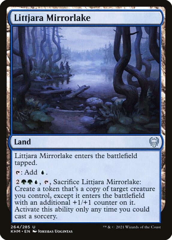 Littjara Mirrorlake — khm 264 — Magic The Gathering TCG