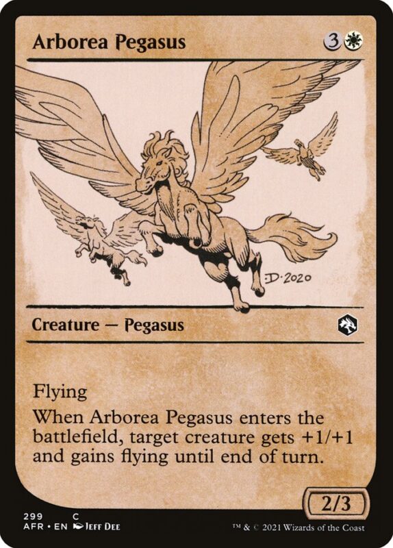 Arborea Pegasus — afr 299 — Magic The Gathering TCG