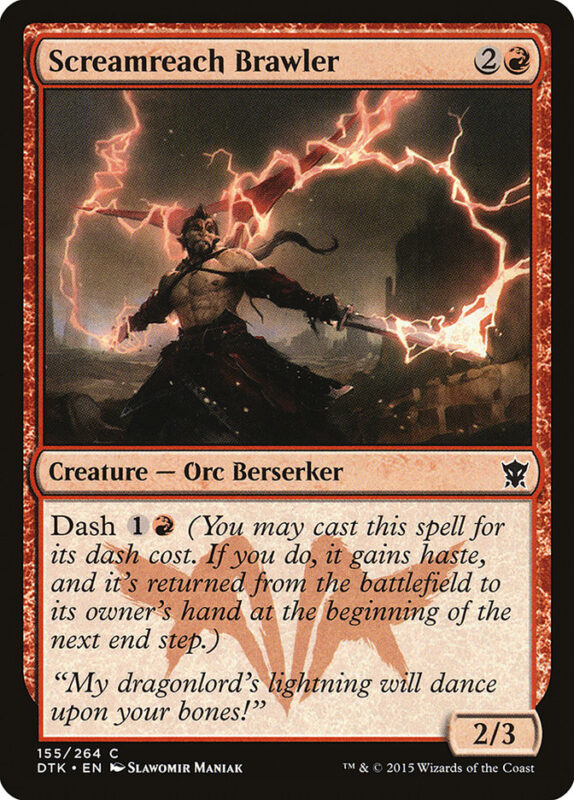 Screamreach Brawler — dtk 155 — Magic The Gathering TCG
