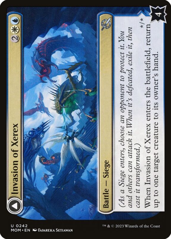 Invasion of Xerex // Vertex Paladin — mom 242 — Magic The Gathering TCG
