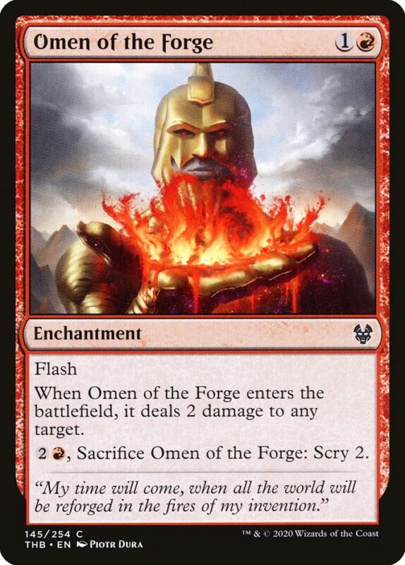 Omen of the Forge — thb 145 — Magic The Gathering TCG