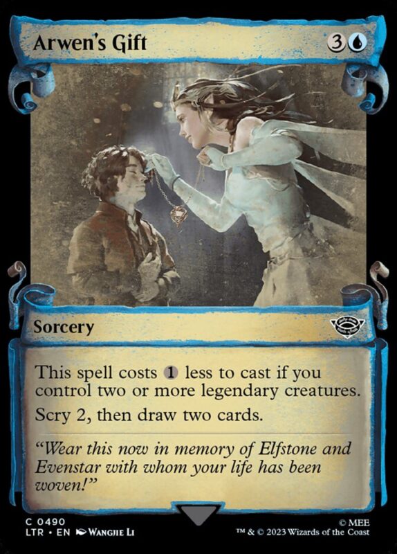 Arwen's Gift — ltr 490 — Magic The Gathering TCG