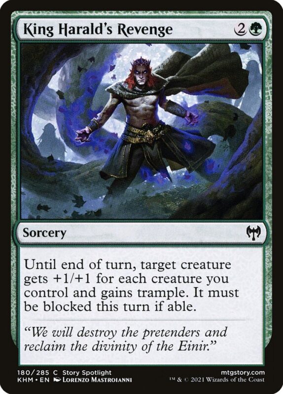 King Harald's Revenge — khm 180 — Magic The Gathering TCG