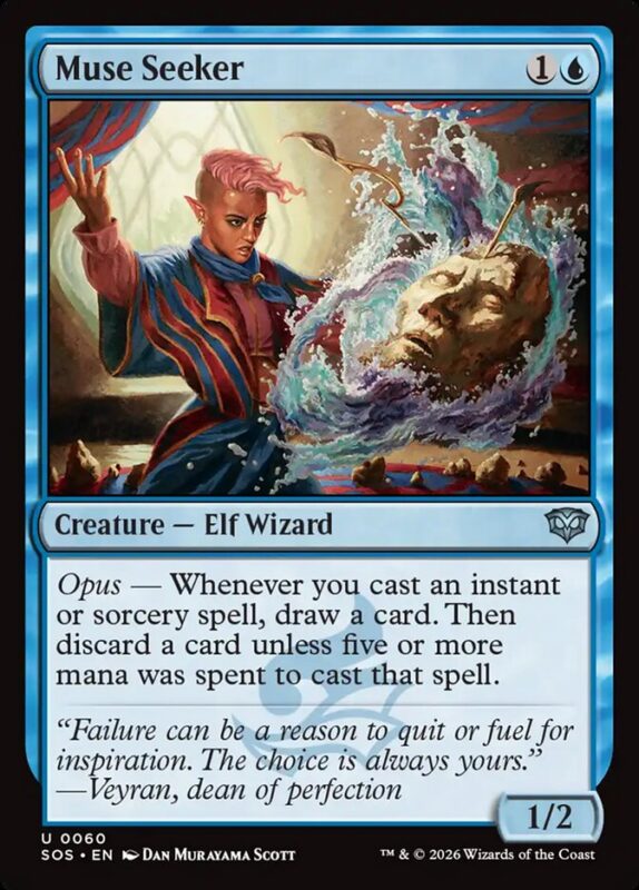 Muse Seeker — sos 60 — Magic The Gathering TCG