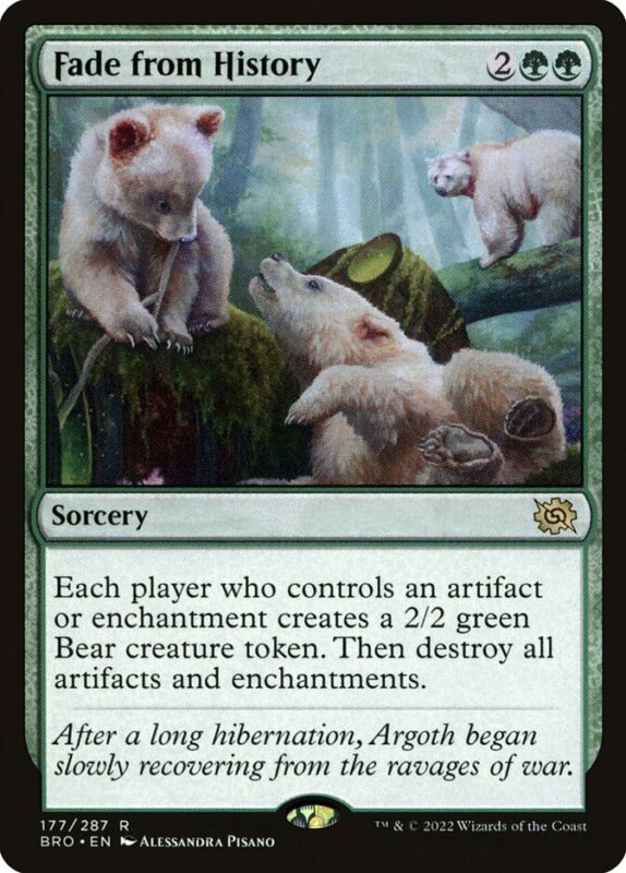 Fade from History — bro 177 — Magic The Gathering TCG