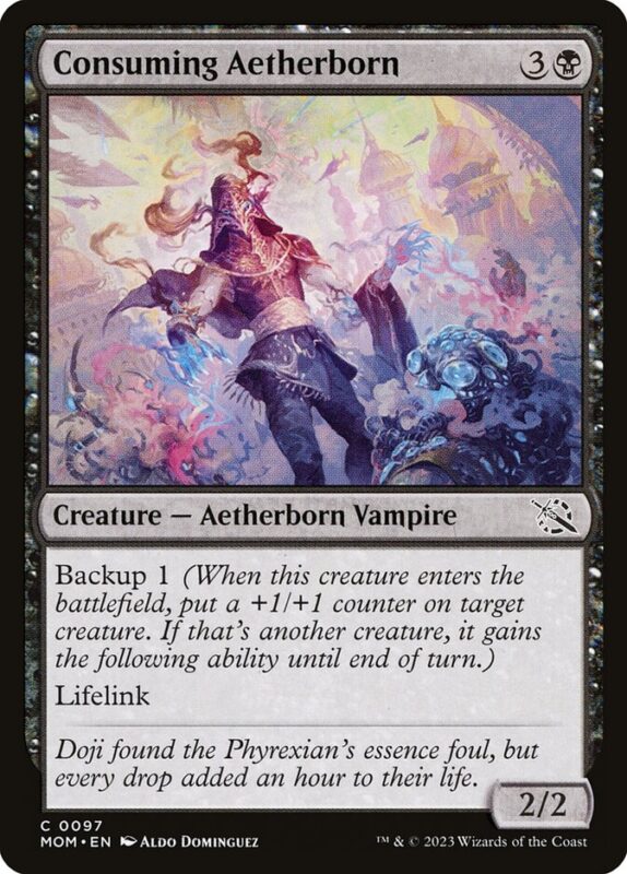 Consuming Aetherborn — mom 97 — Magic The Gathering TCG