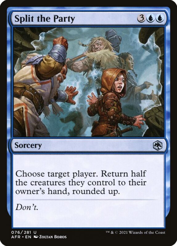 Split the Party — afr 76 — Magic The Gathering TCG
