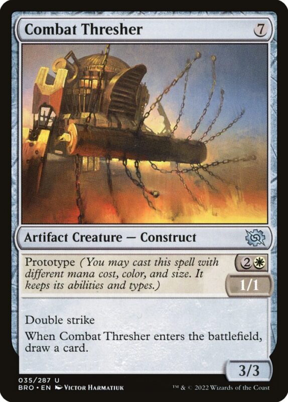 Combat Thresher — bro 35 — Magic The Gathering TCG