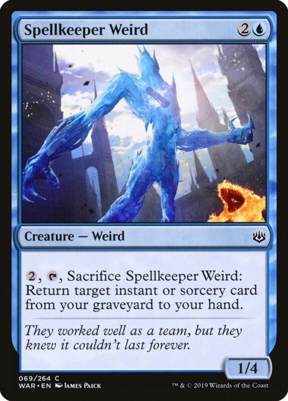 Spellkeeper Weird — war 69 — Magic The Gathering TCG