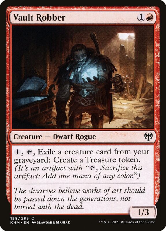 Vault Robber — khm 158 — Magic The Gathering TCG