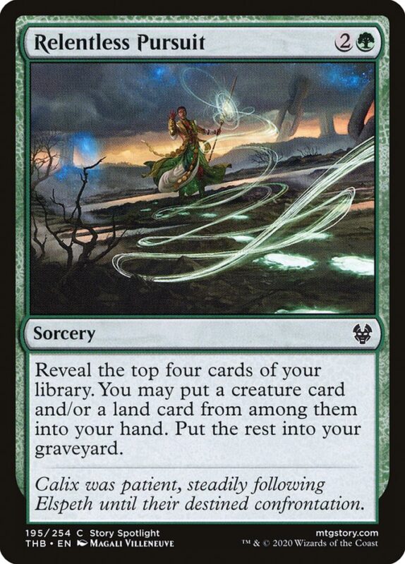 Relentless Pursuit — thb 195 — Magic The Gathering TCG