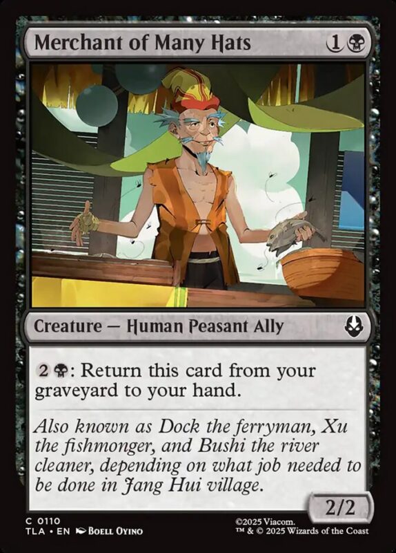 Merchant of Many Hats — tla 110 — Magic The Gathering TCG