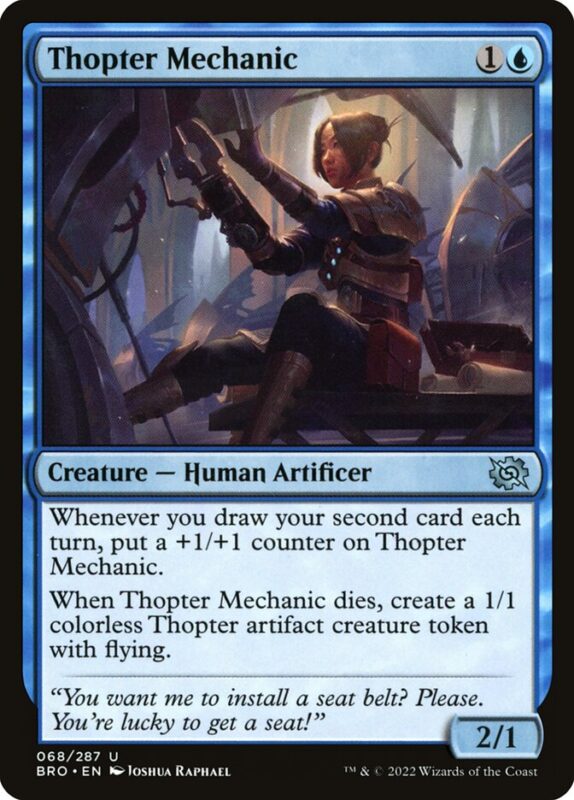Thopter Mechanic — bro 68 — Magic The Gathering TCG