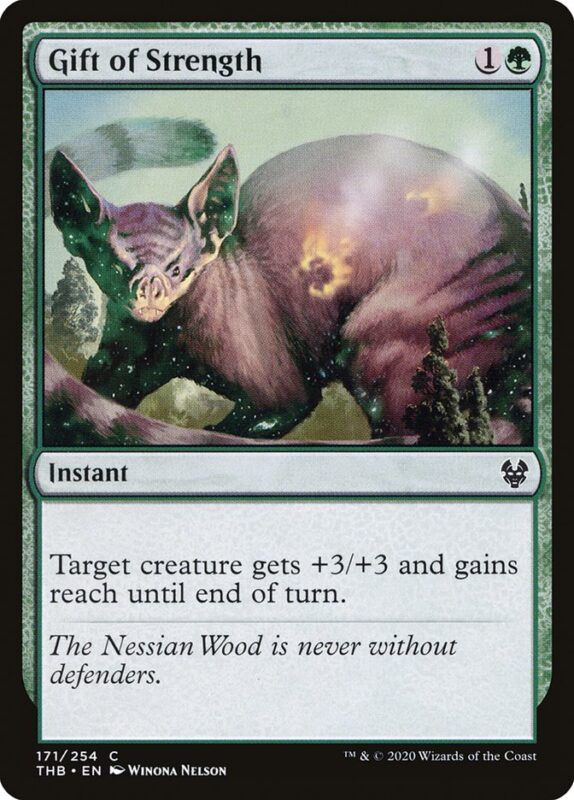 Gift of Strength — thb 171 — Magic The Gathering TCG