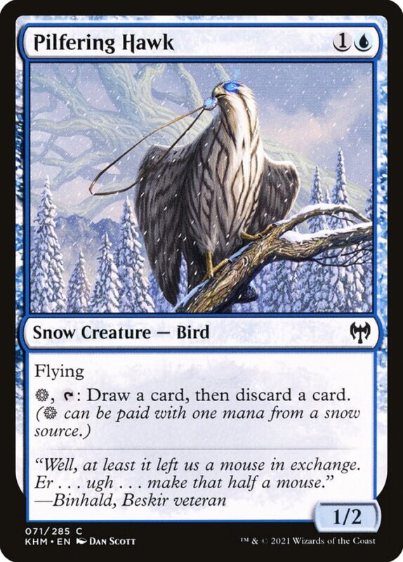 Pilfering Hawk — khm 71 — Magic The Gathering TCG