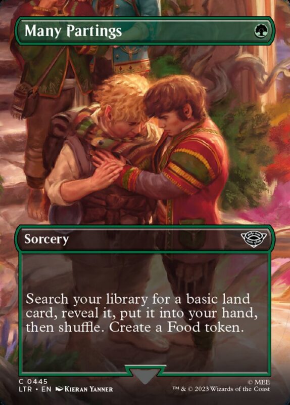 Many Partings — ltr 445 — Magic The Gathering TCG