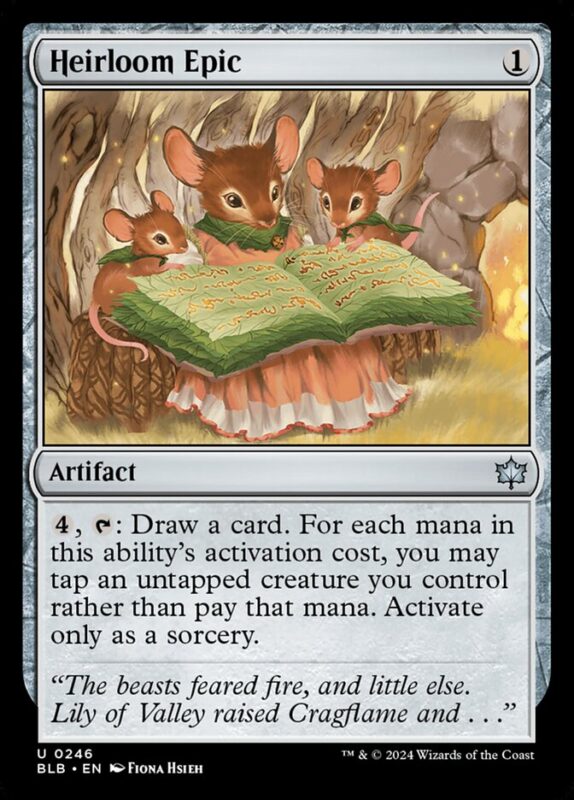Heirloom Epic — blb 246 — Magic The Gathering TCG