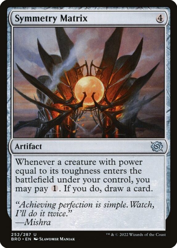Symmetry Matrix — bro 252 — Magic The Gathering TCG