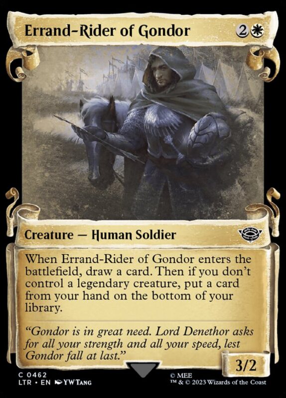 Errand-Rider of Gondor — ltr 462 — Magic The Gathering TCG