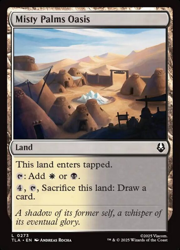 Misty Palms Oasis — tla 273 — Magic The Gathering TCG