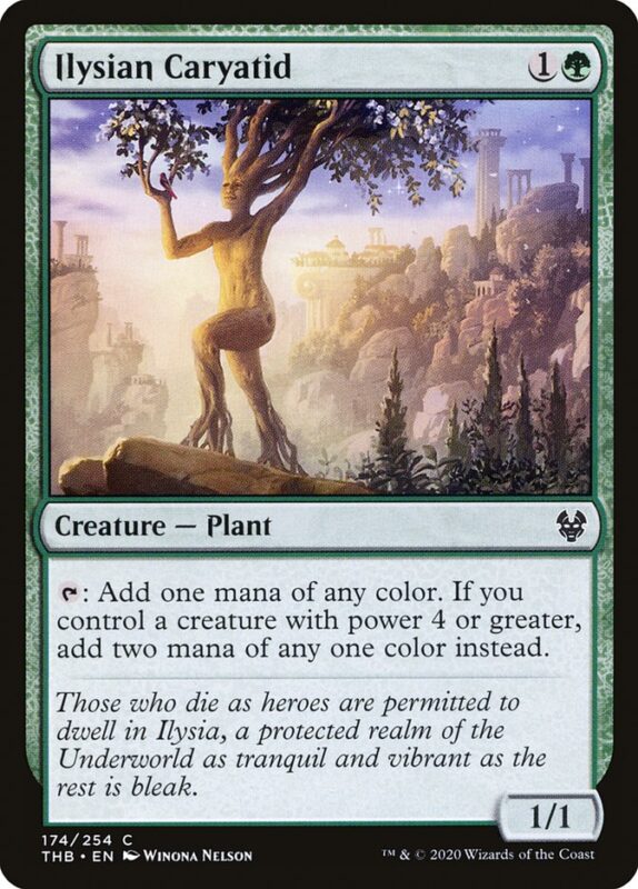 Ilysian Caryatid — thb 174 — Magic The Gathering TCG