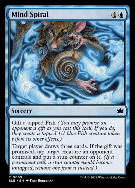 Mind Spiral — blb 59 — Magic The Gathering TCG
