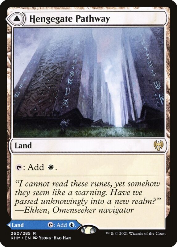 Hengegate Pathway // Mistgate Pathway — khm 260 — Magic The Gathering TCG