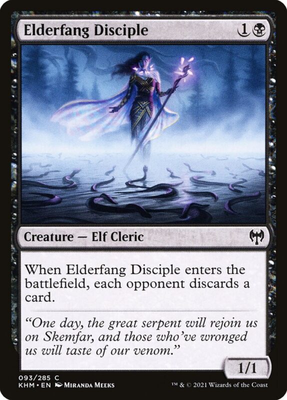 Elderfang Disciple — khm 93 — Magic The Gathering TCG