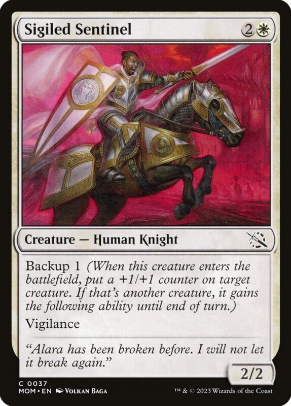 Sigiled Sentinel — mom 37 — Magic The Gathering TCG