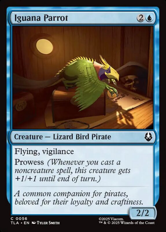 Iguana Parrot — tla 56 — Magic The Gathering TCG