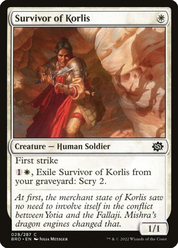 Survivor of Korlis — bro 28 — Magic The Gathering TCG