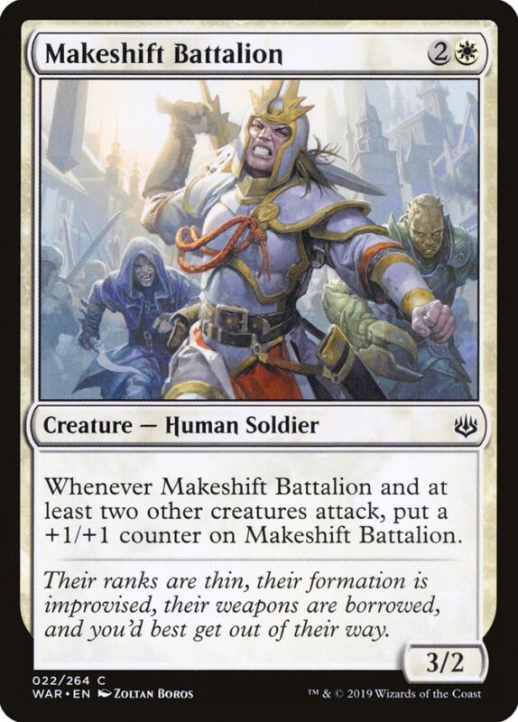 Makeshift Battalion — war 22 — Magic The Gathering TCG