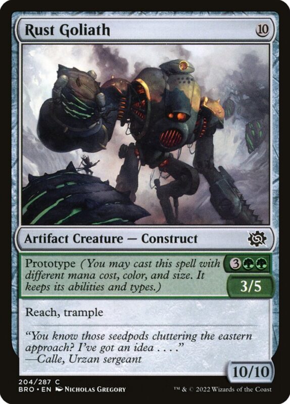 Rust Goliath — bro 204 — Magic The Gathering TCG