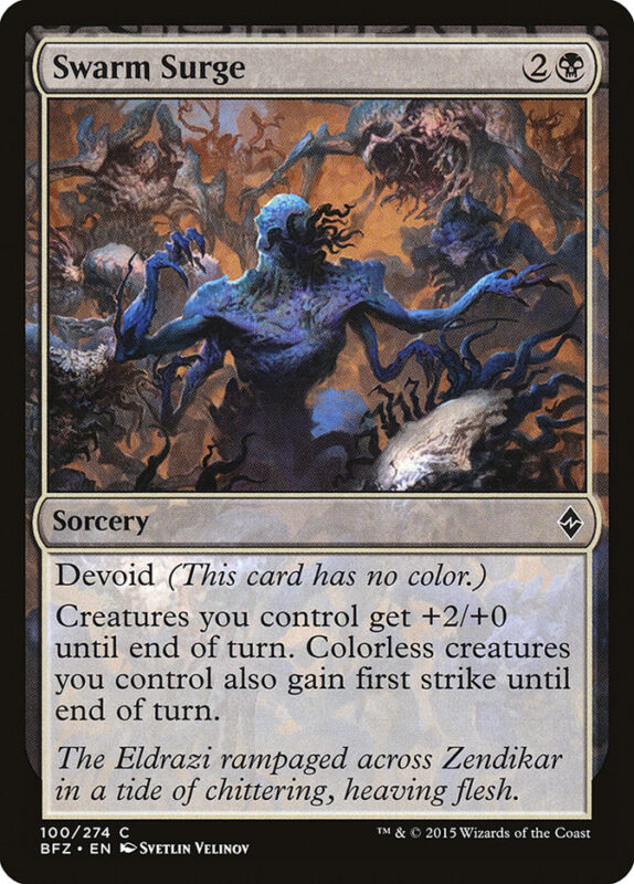 Swarm Surge — bfz 100 — Magic The Gathering TCG