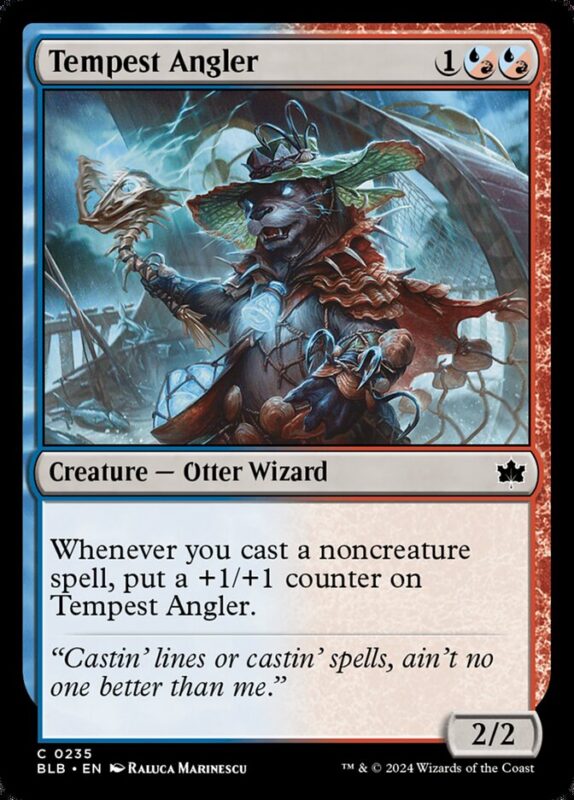 Tempest Angler — blb 235 — Magic The Gathering TCG