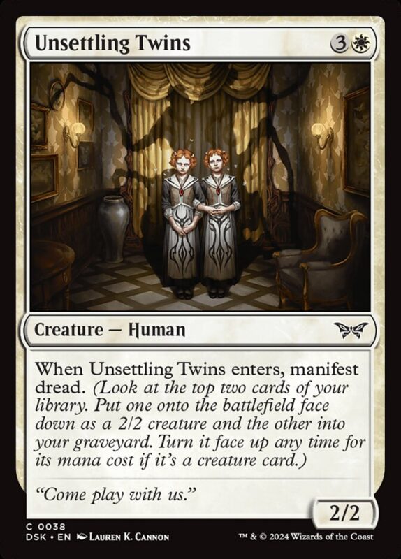 Unsettling Twins — dsk 38 — Magic The Gathering TCG